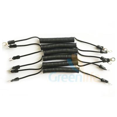 China 8CM Tail Coiled Security Cable for sale