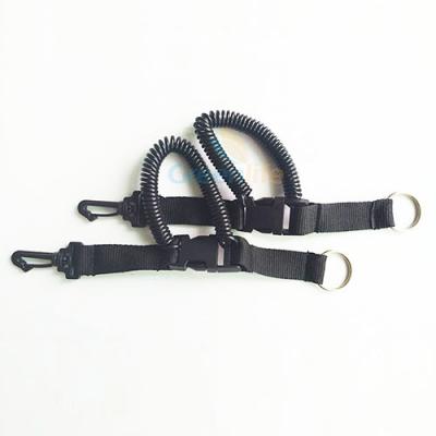 China Stretch Spring Scuba Retractable Lanyard for sale