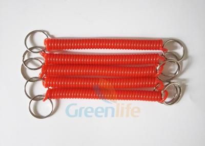China Cordón cubierto PU rojo de la correa de la aguja de la protección, acollador retractable resistente de la herramienta en venta