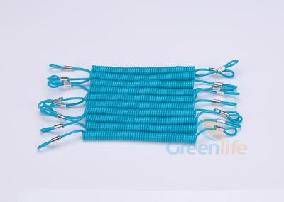 China Multi - Purpose Coiled Security Tethers , Changable Loop Ends Hand Tool Lanyards for sale
