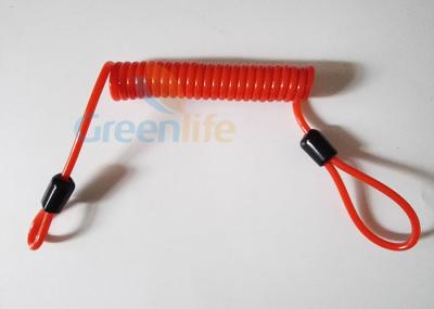 China Spring Reinforced Plastic Coil Lanyard Polyurethane Tubing Onto Tools for sale
