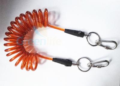 China Big 5.5MM Strong Steel Quick Release Lanyard , Scaffolding Tool Safety Lanyards for sale