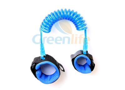 China 1.5 M Expanding Toddler Safety Harness Polyurethane Wristband Customized for sale