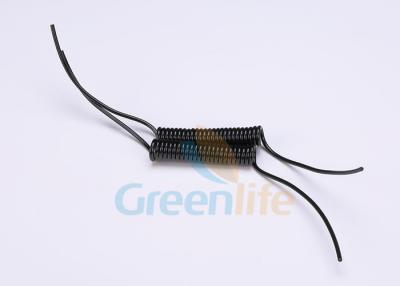 China Acollador elástico de encargo negro con la cola, acollador retractable resistente de la bobina 8,0 milímetros en venta