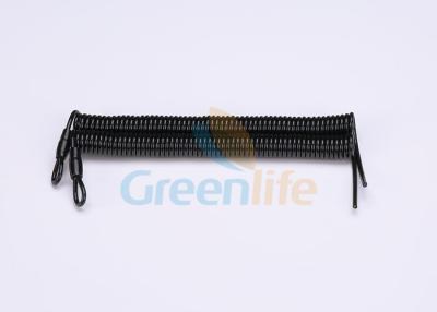 China Heavy Duty Customized Flexible Coil Lanyard , Cord Loop Tool Safety Lanyards for sale
