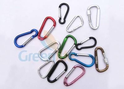 China Fastening System Colored Bulk Carabiner Clips Connectors For Lanyards Multi Types for sale