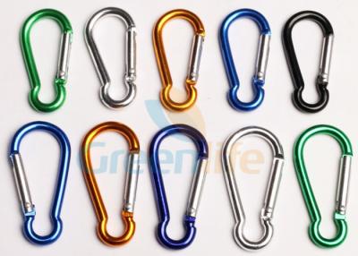 China Safety Lanyard Accessories Aluminum Locking Carabiner Easy Open Eco - Friendly for sale