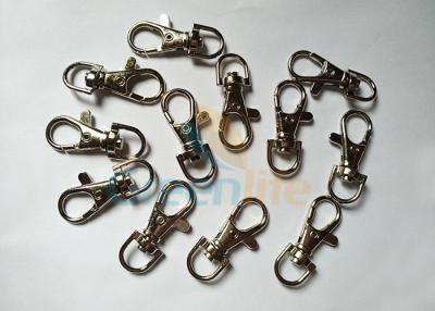 China Security Hardwares Lanyard Accessories Hook End Lobster Claw Clasps With Swivel for sale