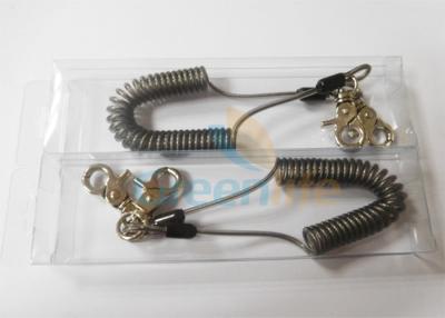 Chine Longe en plastique d'outil de ressort de fil de lanière de bobine de doubles crochets de pouce de haute sécurité à vendre