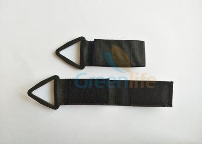 Chine La boucle faite sur commande de sangle de sécurité attache la ceinture en nylon de Web avec l'anneau de plastique de triangle à vendre