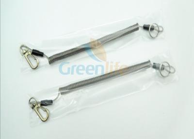 China Spring Steel Wire Lanyard Hands Free For Clipping To Your Valuable Facilitates for sale