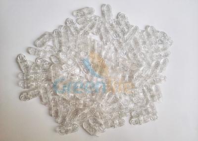 China Transprent Clear Lanyard Accessories Plastic PC alligator Clip Hat Fastening Connectors for sale