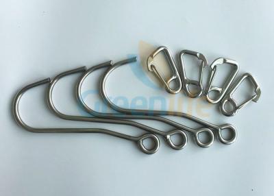Chine Ruptures de l'acier inoxydable D Carabiner de crochet de fer d'accessoires de lanière de lanière d'outil de bobine à vendre