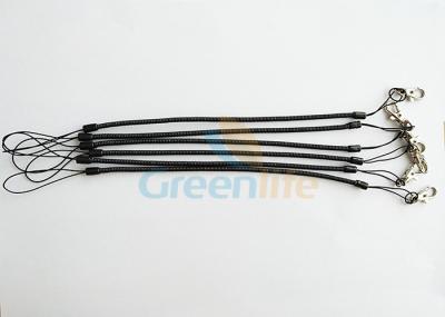 Chine Les garnitures d'extrémité de boucle de ficelle de la corde 20CM de longe de stylet d'uréthane avec des courroies de téléphone/métal coupent à vendre