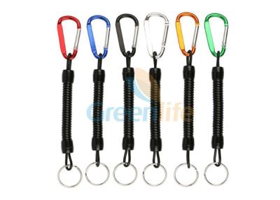 China Custom 8CM Spiral Extendable Fishing Pliers Lanyard for sale