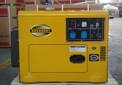 China Customized 6kva Silent Residential Diesel Standby Generator Low Fuel Consumption for sale