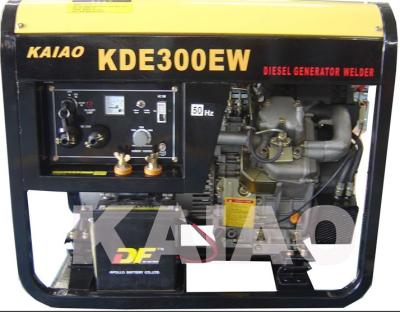 China 12.5L Fuel Tank  Diesel Engine Welding Machine 60hz 3.2kva CE ISO Certification for sale
