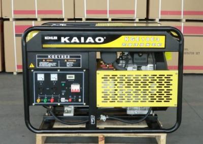 China OHV 15kva 25L Fuel Tank Air cooled Gasoline Generator Low Oil Alarm System KGE18E for sale