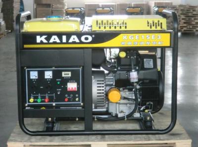 China KGE15E3 16kva Gasoline Power Generator Three Phase With Digital Control Panel for sale