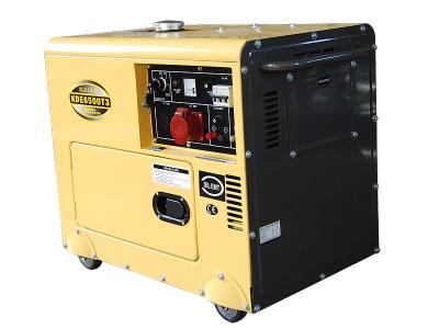 China 5KVA Electric Start Portable Diesel Power Generator Power Set CE Certification for sale