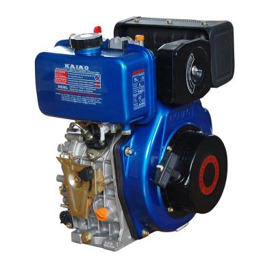 China Portable 408cc Air Cooled Diesel Engine With Pressure Splashed Lubricating System for sale