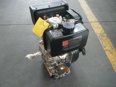 China motor diesel del arrancador manual de 4kva 3600rpm pequeño, solo motor del infante de marina del cilindro en venta