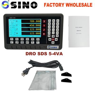 China 4 Axis LCD DRO Readout System Measuring SINO SDS 5-4VA For Milling Lathe Machine Tools for sale