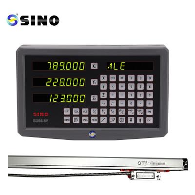 China SINO DRO SDS6-3V Linear Encoder Glass Scale Ruler With 3 Axis Digital Readout for sale
