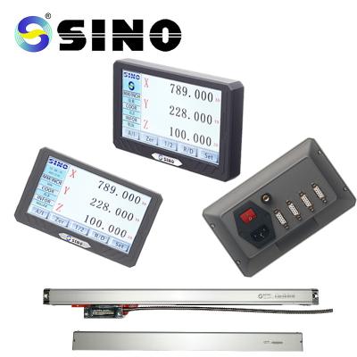 China SINO SDS200S Metal 3 Axis LCD Digital Readout Display DRO Kit Grating Scale Encoder for sale