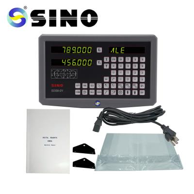 China SDS6-2V Two Axis SINO Digital Readout System DRO For Milling Lathe 50-60HZ for sale