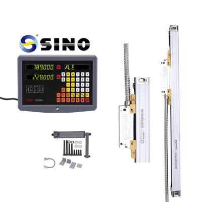 Cina SINO Digital Linear Scale Grating Ruler SDS2MS Two-Axis Linear Glass Scale On A Digital Readout Display in vendita