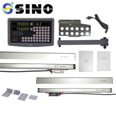 China Metal LED Digital Readout 2 Axis DRO Kits 60Hz For Milling Machine for sale