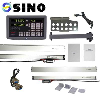 China SINO Metal LED Digital Readout Kits Two Linear Rulers For Milling Machine for sale
