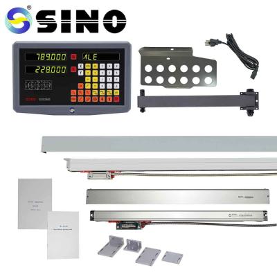 China 2 Axes LED Large Milling Machine DRO Kits TTL Signal Grating Rulers for sale