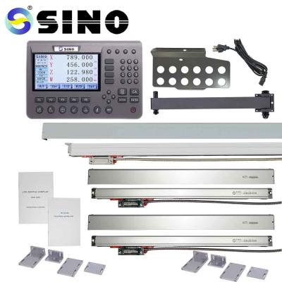 China 3 Axis Metal LCD Milling Machine DRO With 0.005mm Linear Ruler for sale