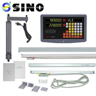 China RoHS 2 Axes Lathe Machine DRO Kit With Green LED Display Module for sale