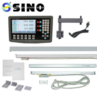 China Manual TFT Large 2 Axis DRO Kit For Lathe 3M Grating Rulers for sale