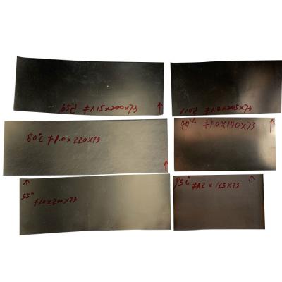China 0.5 mm de espesor Hoja/placa de metal de aleación de titanio, níquel y nitinol superelástico en venta