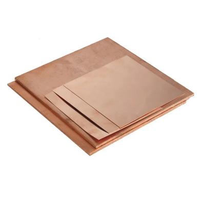 China Placa de cobre de decoración más vendida en todo el mundo Placa de cobre de berilio 3 mm en venta