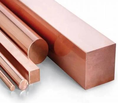 China Chrome Alloy Parts Zirconium Copper Round Bar CuCrZr Copper Hardness C18150 Copper Bar/Plate/Disk for sale