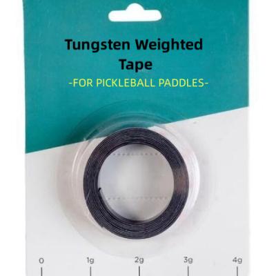 China High Purity Tungsten Weighted Tape Pickleball Paddles Edge Bands For Stability Effect for sale