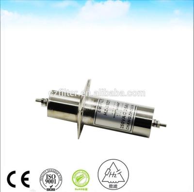 China High Voltage 6A 25A Suppression Emi Feedthrough Filter Dc Line Filter for sale