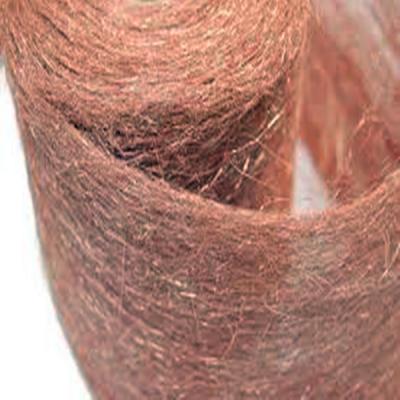 China EMC RF EMI Shielding Materials Copper Wool 0.07 To 0.08mm Wire Diameter For MRI Room for sale