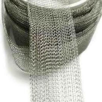 China Double Layer All Metal EMI RF Shielding Gasket Wire Mesh Round or Rectangular for sale