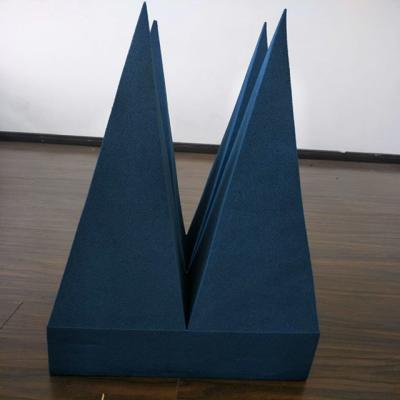 China Electrical Microwave Rf Absorber Foam Pyramidal For EMC Testing Room And RF Box for sale