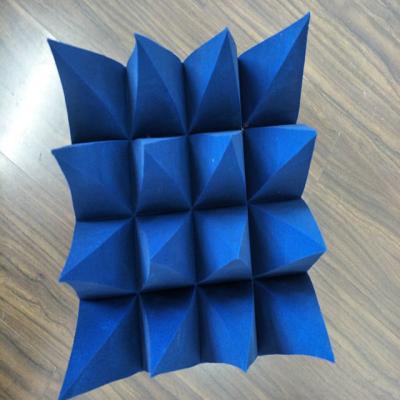 Chine Open Cell Structure Pyramid Absorber Die Cut 70db Radar Absorbent Material à vendre