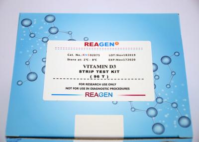 China 7 Minutes Serum ELISA Vitamin D3 Strip Test Kit for sale