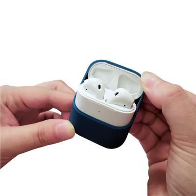 China For Airpod Protective Wholesale Shock Proof Solid Accessories Protector Straps Silicone Skin Case Filler Cover For Apple AirPods for sale