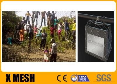 中国 1.2Mmから4.0Mm 316ステンレス鋼の動物園の網の金属ロープの網7x19のタイプ 販売のため