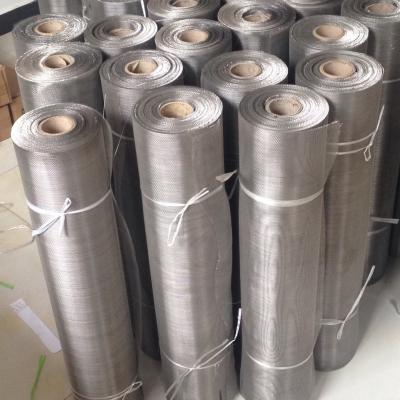 China 304 Stainless Steel Woven Wire Mesh Square Hole 80 Mesh Metal for sale